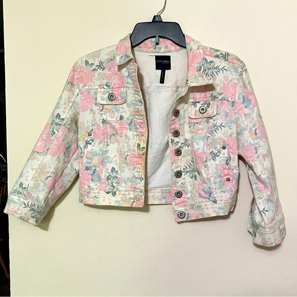 Highway Jeans Jackets & Blazers - Floral Jean jacket